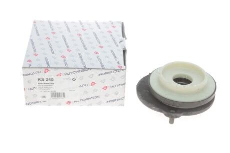 Подушка амортизатора (переднього) + підшипник Fiat Doblo 1.3D-2.0D10- (R) (opt-om) HUTCHINSON KS 240