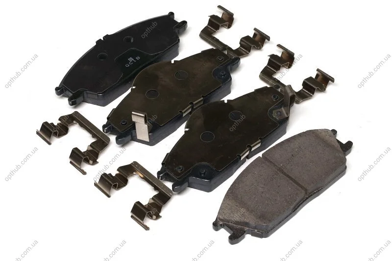 Колодки тормозные передние к-т Hyundai/Kia/Mobis 581011CA00 (фото 1)