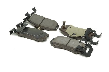 Колодки гальмівні дискові передні Kia Sportage 04- (Mobis) Hyundai/Kia/Mobis 581011FA50