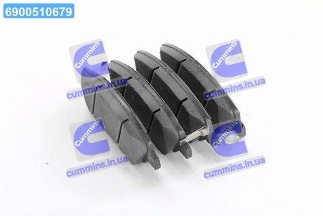 Колодки гальмівні передні дискові Hyundai Santa Fe 06- (Mobis) Hyundai/Kia/Mobis 581012BA00