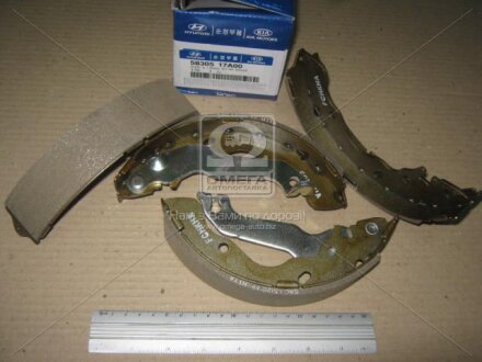 Колодки гальмові задні / бар Hyundai/Kia/Mobis 5830517A00