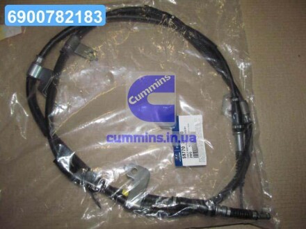 Трос стояночного тормоза правый Hyundai Santa Fe 12- (Mobis) Hyundai/Kia/Mobis 597702W500