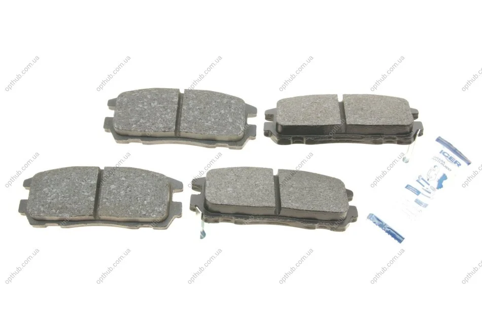 Колодки гальмівні (задні) Opel Frontera/Monterey/Isuzu Trooper 92-04 UA63 ICER 140991 (фото 1)