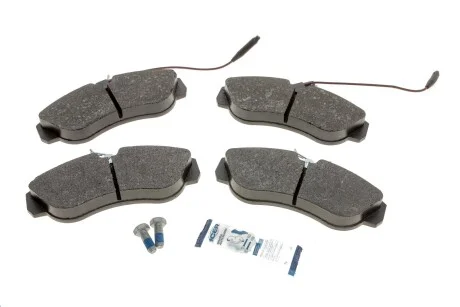 Колодки гальмівні (передні) Citroen Jumper 94-/Fiat Ducato/Peugeot Boxer 94-02 R16 (+датчики) UA63 ICER 141054-700