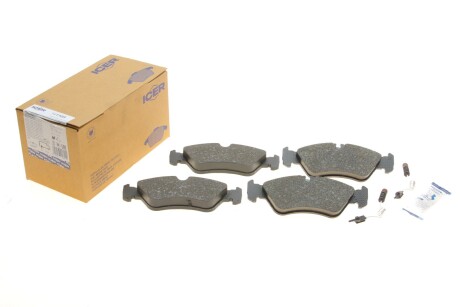 Колодки гальмівні (задні) MB Sprinter (903) 308-316 95-06/G-class (W463) 89- (велика/+датчики) UA63 ICER 141103