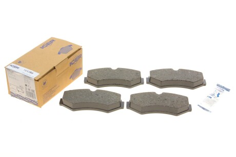 Колодки гальмівні (задні) MB Sprinter (903) 308-316/G-class (W463) 89-/(W461) 97-/VW LT 95-06 UA63 ICER 141289