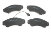 Колодки гальмівні (передні) Citroen Jumper/Fiat Ducato/Peugeot Boxer 99- R16 (+датчик) UA63 ICER 141522-066 (фото 3)
