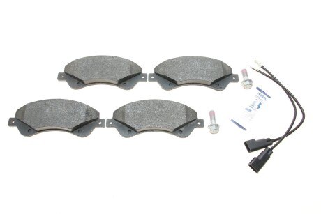 Колодки гальмівні (передні) Ford Transit 06-14/Transit Connect 06-13 (+датчики) UA63 ICER 141792