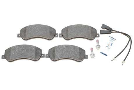 Колодки гальмівні (передні) Ford Transit 06-14/Transit Connect 06-13 (RWD) (+датчики) UA63 ICER 141793