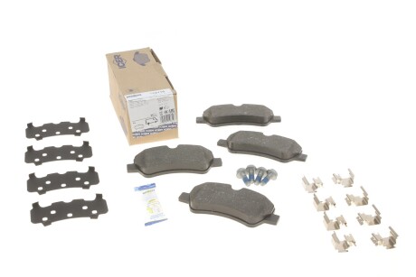 Колодки гальмівні (задні) Ford Transit Custom/Tourneo Custom V362 12-/Transit V363 13- UA63 ICER 142116