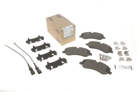 Колодки гальмівні (передні) Ford Transit Custom/Tourneo Custom V362 12-/Transit V363 13- (+датчики UA63 ICER 142119