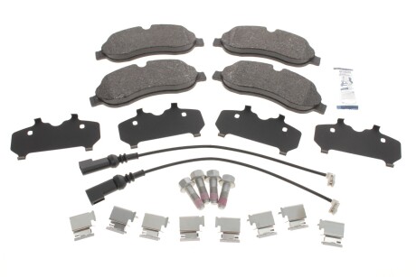 Колодки гальмівні (передні) Ford Tourneo Custom/Transit Custom/Transit V363 12- (+датчики) (спарка UA63 ICER 142217