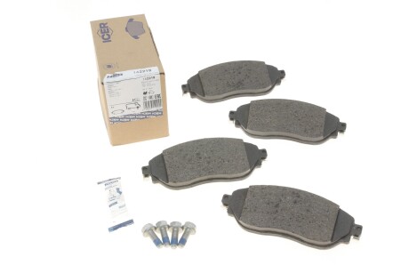 Колодки гальмівні (передні) Renault Trafic III/Opel Vivaro B 14-/Nissan NV300/Fiat Talento 16- UA63 ICER 142219