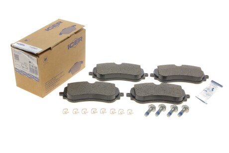 Колодки гальмівні (задні) VW Crafter 16-/Amarok 10-/MAN TGE 16- UA63 ICER 142301