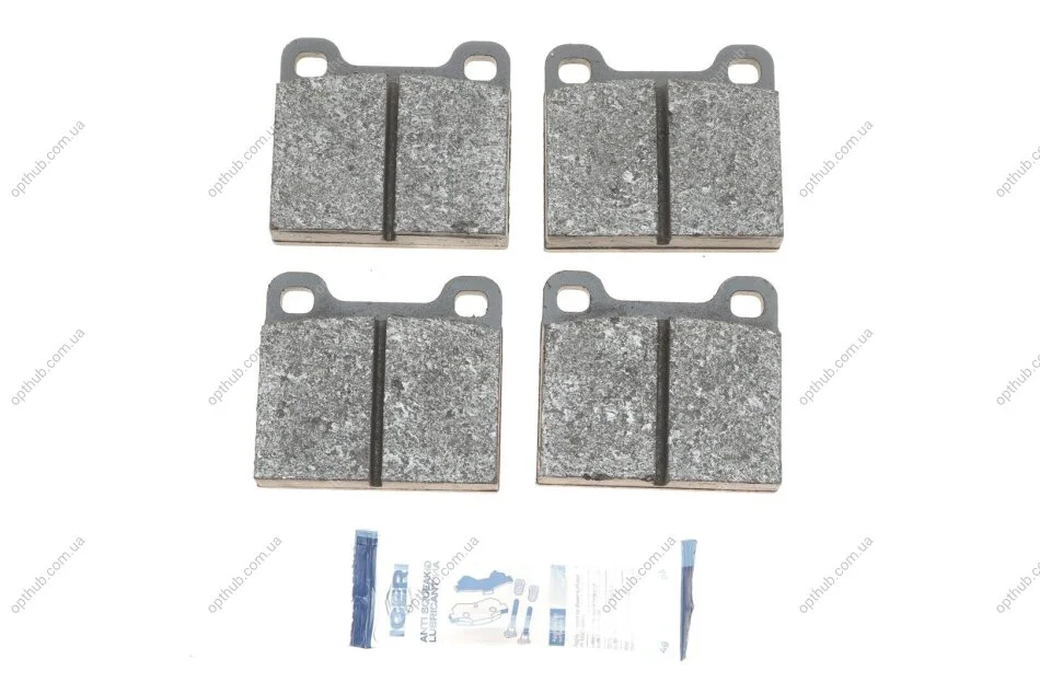 Колодки гальмівні (передні) Opel Ascona 70-75/Kadett 67-79/Rekord 63-77/Audi 100 71-76 UA63 ICER 180162 (фото 1)