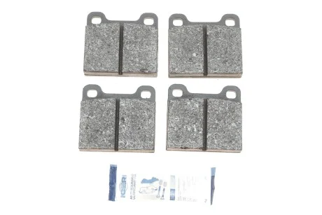 Колодки гальмівні (передні) Opel Ascona 70-75/Kadett 67-79/Rekord 63-77/Audi 100 71-76 UA63 ICER 180162