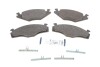 Колодки гальмівні (передні) Seat Cordoba/Ibiza 93-02/VW Golf/Jetta 76-91/Passat B2 83-88 UA63 ICER 180459 (фото 1)