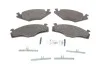 Колодки гальмивни (передни) Seat Cordoba/Ibiza 93-02/VW Golf/Jetta 76-91/Passat B2 83-88 UA63 ICER 180459 (фото 1)
