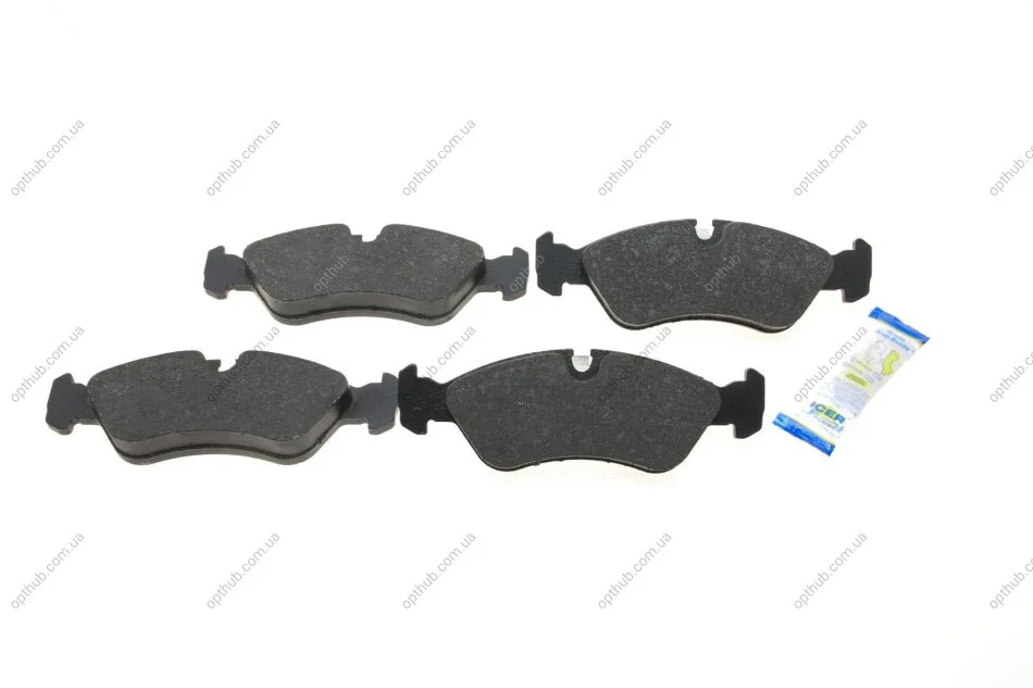 Колодки гальмівні (передні) Opel Astra F 91-01/Vectra A/B 88-03/Kadett E 85-92/Omega A 86-94 UA63 ICER 180758 (фото 1)