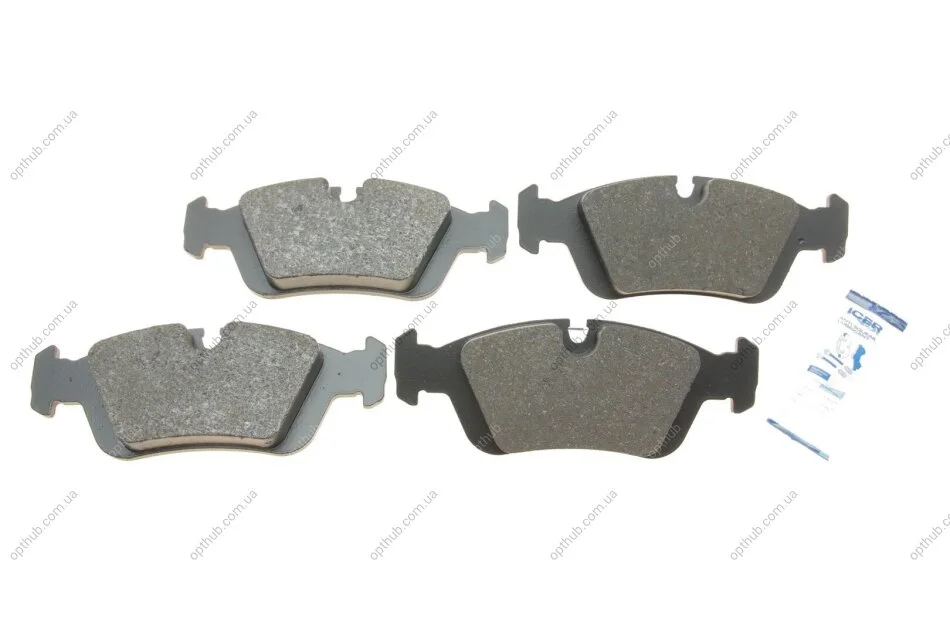 Колодки гальмівні (передні) BMW 3 (E36) 90-00/Z3 (E36) 95-00 UA63 ICER 180801 (фото 1)
