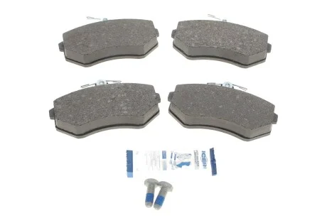 Колодки гальмивни (передни) Audi 80/90/100/200 77-96/VW Passat B3/B4 88-97 UA63 ICER 180835-700
