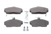 Колодки гальмівні (передні) Honda Civic VI/VII 94-05/Concerto 89-95/Rover 400 90-00 UA63 ICER 180860-701 (фото 1)