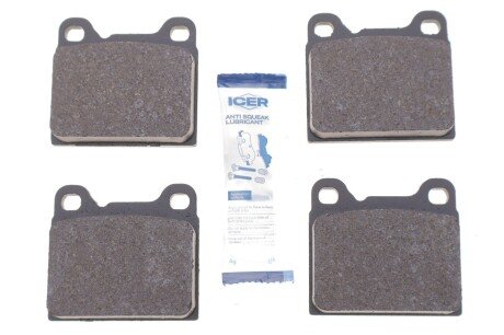 Колодки гальмівні (задні) Volvo S70/S90/V70/V90/XC70 95-02 UA63 ICER 180890