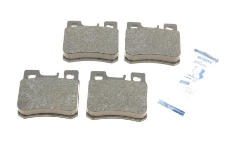 Колодки гальмивни (задни) MB C-class (W202/S202)/E-class (W124/S124/W210)/SL-class (R129) 93-02 UA63 ICER 180978