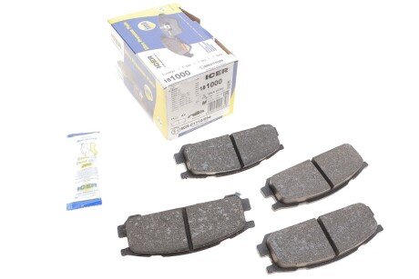 Колодки гальмівні (задні) Subaru Impreza/Legacy 89-03 UA63 ICER 181000