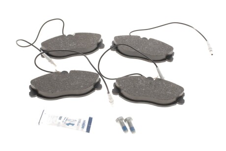 Колодки гальмівні (передні) Citroen Xsara 98-05/Peugeot 306 96-01/406 95-04/607 00-11 (+датчик UA63 ICER 181108-700