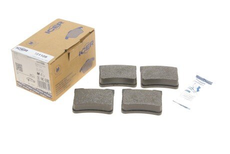 Колодки гальмівні (задні) Peugeot 406 95-04/607 00-11 UA63 ICER 181109