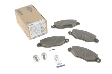 Колодки гальмівні (передні) Renault Kangoo 97-/Nissan Kubistar 03- UA63 ICER 181217-702