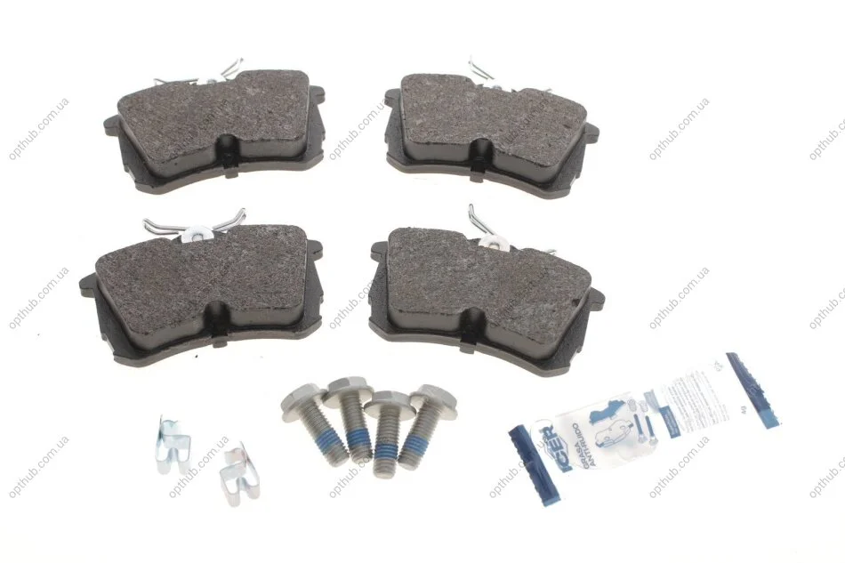 Колодки гальмівні (задні) Honda Accord VI/VII 98-08 UA63 ICER 181287-703 (фото 1)
