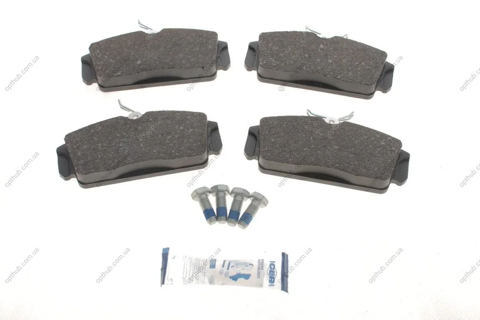 Колодки гальмивни (передни) Nissan Almera 00-06/Primera 96-02 UA63 ICER 181290-700 (фото 1)