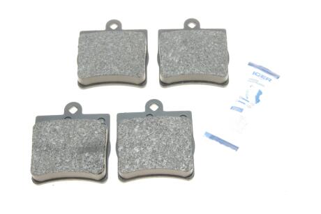 Комплект гальмівних колодок (дискових) ICER 181311-396