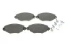 Колодки гальмівні (передні) Ford Mondeo III 00-07/Jaguar X-Type 01-09 UA63 ICER 181380-701 (фото 1)