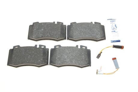 Колодки гальмівні (передні) MB C-class (W203)/E-class (W211)/S-class (W220) 00-09 (+датчики) UA63 ICER 181389-203