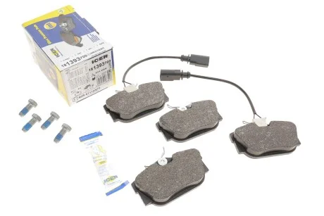 Колодки гальмивни (задни) Ford Galaxy 00-06/Seat Alhambra 97-10/VW T4 90-03/Sharan 95-10 (+дат UA63 ICER 181393-700