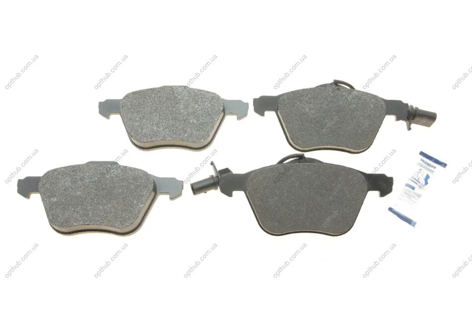 Колодки гальмівні (передні) Ford Galaxy 95-06/Seat Alhambra/VW Sharan 95-10/VW T4 90-03 (+датчики) UA63 ICER 181395 (фото 1)