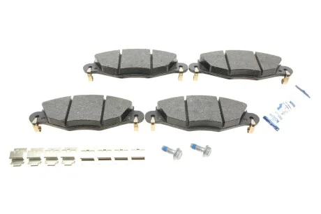 Колодки гальмівні (передні) Citroen С5 01- (+датчики) UA63 ICER 181406-701