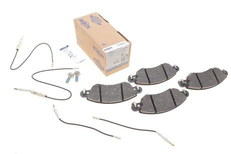 Колодки гальмівні (передні) Citroen C5 01-08 (+датчик) UA63 ICER 181420-701