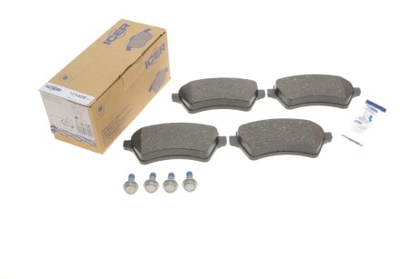 Колодки гальмівні (передні) Land Rover Freelander 98-06 UA63 ICER 181428-701