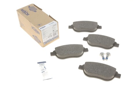 Колодки гальмівні (передні) Citroen C3/C4 02-/Berlingo/Peugeot 307 98-11/Partner 01-08/207 06- UA63 ICER 181429-701