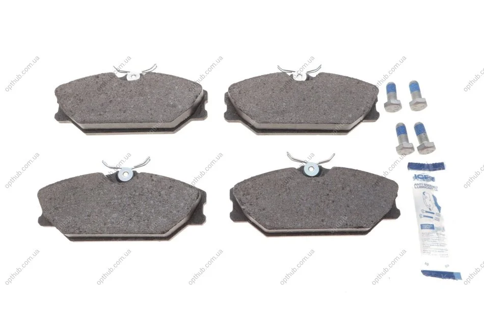 Колодки гальмівні (передні) Renault Clio II 00-09/Laguna 93-01/Megane/Scenic/Safrane 96-03 UA63 ICER 181438-700 (фото 1)