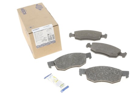 Колодки гальмівні (передні) Fiat Doblo 01-/Palio 96- UA63 ICER 181508