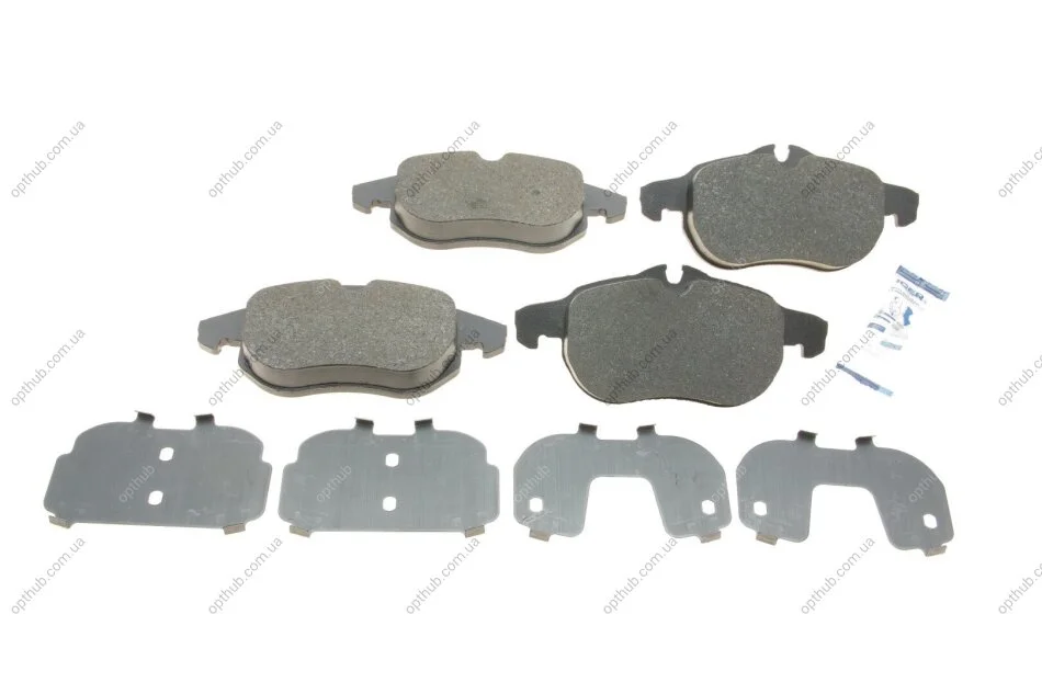 Колодки гальмівні (передні) Opel Astra H/Vectra C/Zafira B 02-10/Chevrolet Matiz 05- UA63 ICER 181536-400 (фото 1)