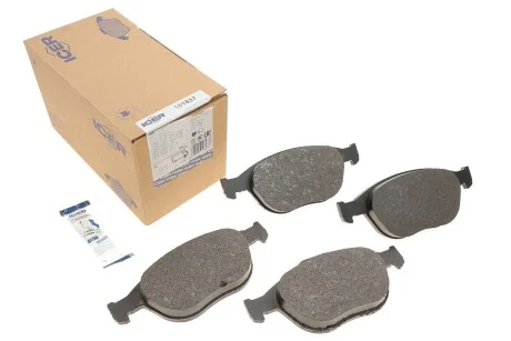 Колодки гальмивни (передни) Ford Connect 02-13/Fiesta/Puma 95-03/Focus 02-04/Ka 01-08 UA63 ICER 181537