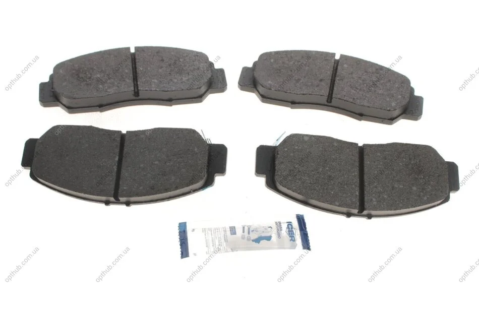 Колодки гальмівні (передні) Honda Civic VIII/IX 06-/FR-V 04-/Accord VII/VIII 03- UA63 ICER 181543 (фото 1)