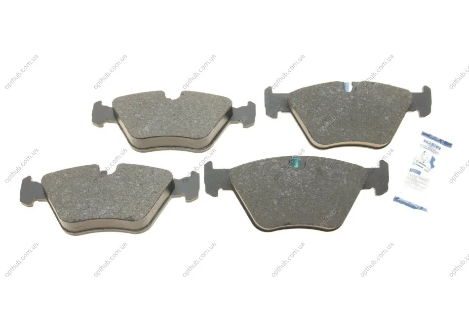 Колодки гальмівні (передні) BMW 3 (E46) 99-07/X3 (E83) 03-11/Z4 (E85/E86) 06-08 (opt-om) ICER 181550 (фото 1)