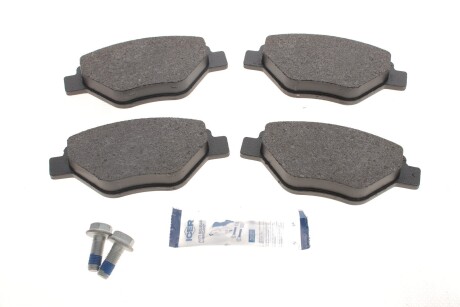 Колодки гальмівні (передні) Renault Megane II 03- UA63 ICER 181572-701